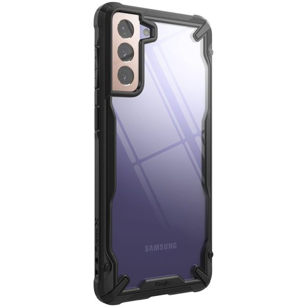 Ringke Coque Fusion X Samsung Galaxy S21 - Noir