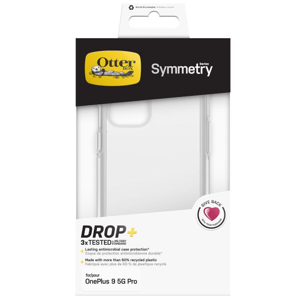 OtterBox Coque Symmetry OnePlus 9 Pro - Transparent