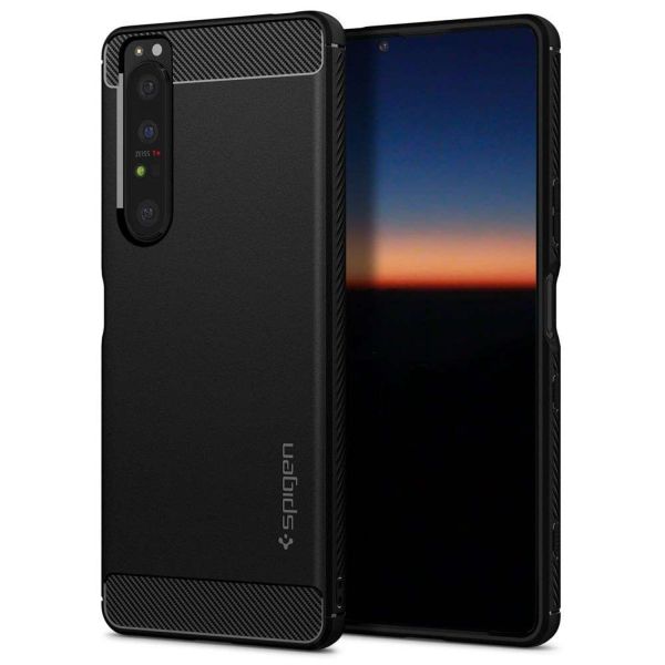 Spigen Coque Rugged Armor Sony Xperia 1 III - Noir