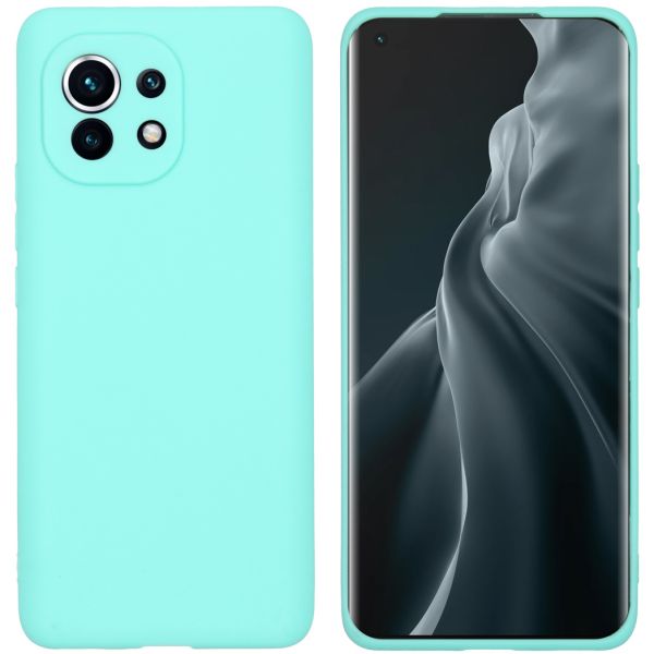 imoshion Coque Couleur Xiaomi Mi 11 - Menthe verte