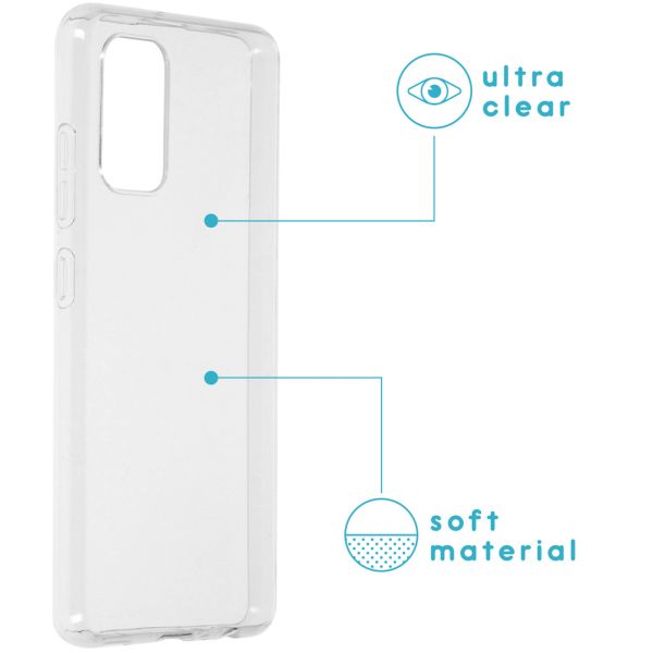 imoshion Coque silicone Samsung Galaxy A32 (4G) - Transparent