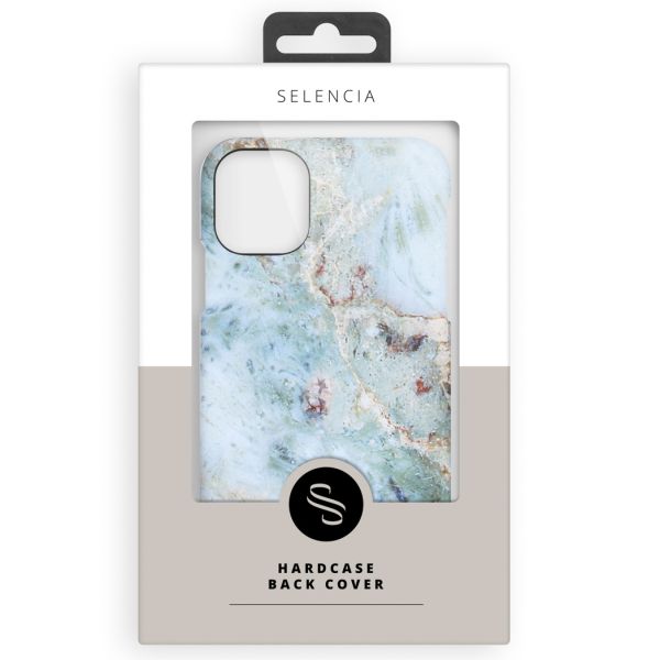 Selencia Coque Maya Fashion iPhone Xr - Marble Blue