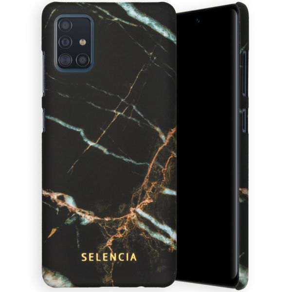 Selencia Coque Maya Fashion Samsung Galaxy A51 - Marble Black