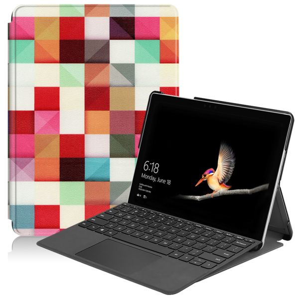 iMoshion Coque tablette Design Trifold Microsoft Surface Go 4 / Go 3 / Go 2