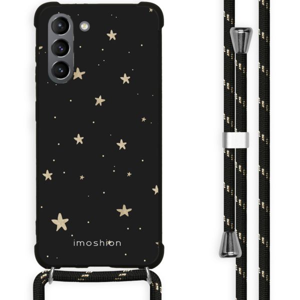 imoshion Coque Design avec cordon Samsung Galaxy S21 Plus - Stars Gold