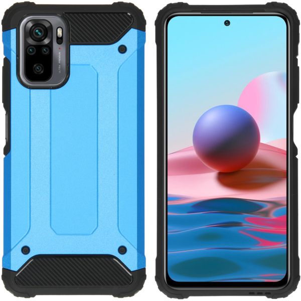 imoshion Coque Rugged Xtreme Xiaomi Redmi Note 10 (4G) / Note 10S - Bleu clair