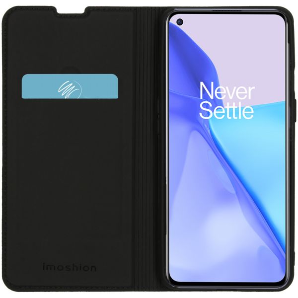 imoshion Étui de téléphone Slim Folio OnePlus 9 - Noir