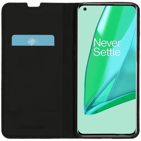 imoshion Étui de téléphone Slim Folio OnePlus 9 Pro - Bleu Foncé