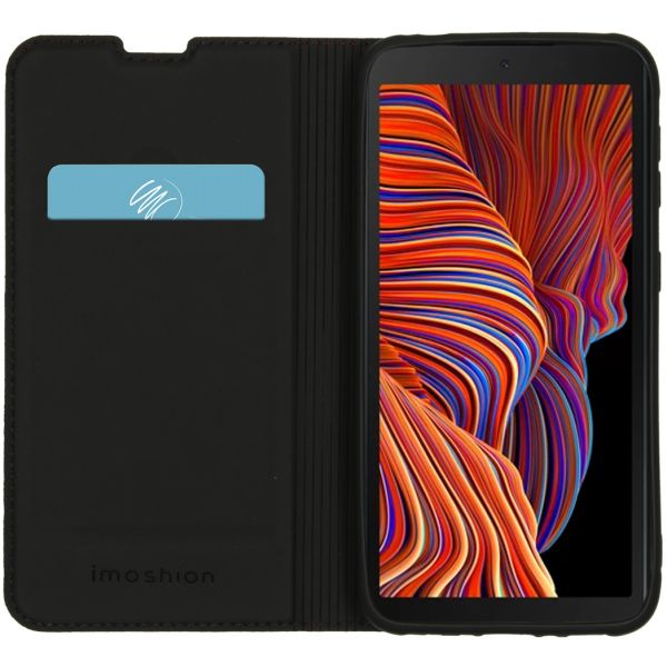 imoshion Étui de téléphone Slim Folio Samsung Galaxy Xcover 5 - Noir