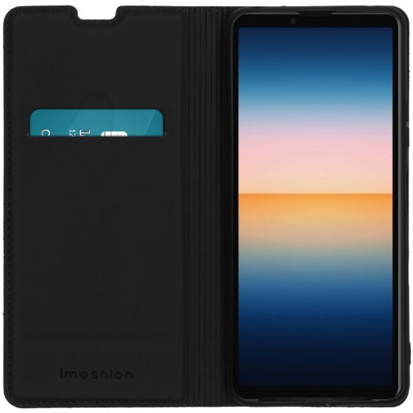 imoshion Étui de téléphone Slim Folio Sony Xperia 10 III - Noir