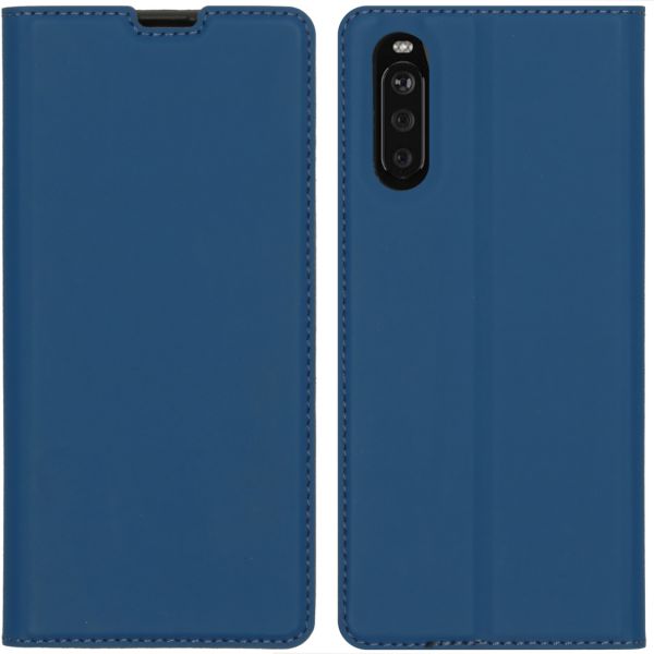 imoshion Étui de téléphone Slim Folio Sony Xperia 10 III - Bleu foncé