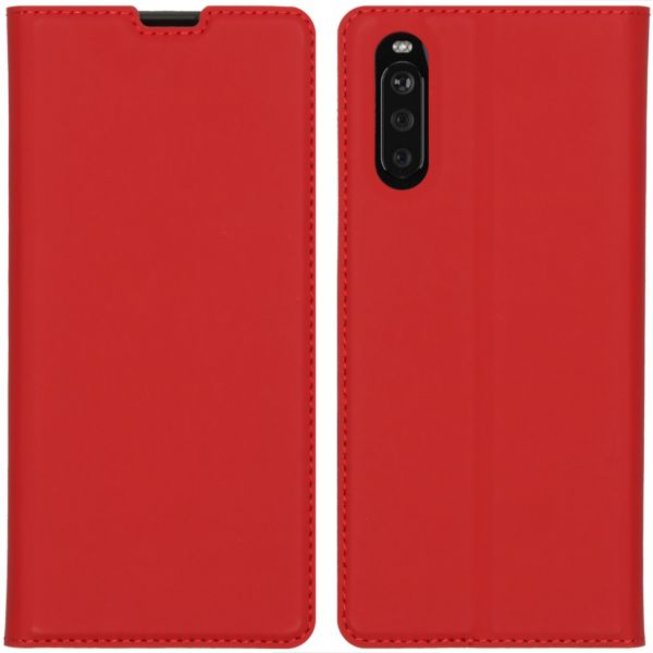 imoshion Étui de téléphone Slim Folio Sony Xperia 10 III - Rouge