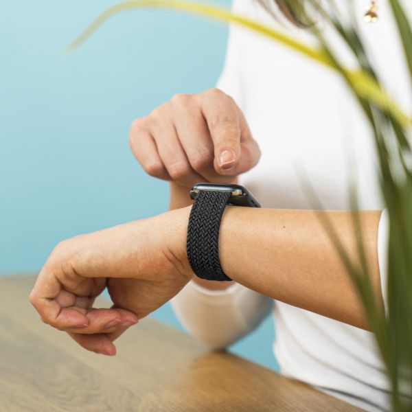 imoshion Bracelet en nylon tressé Amazfit GTR - Noir