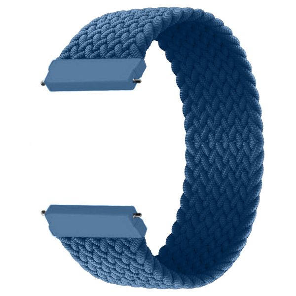 imoshion Bracelet en nylon tressé Amazfit GTS / BIP - Bleu foncé