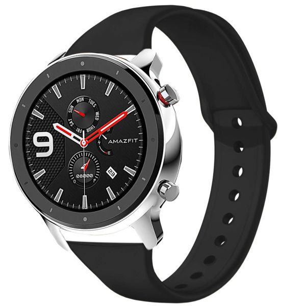 imoshion Bracelet silicone Amazfit GTR - Noir