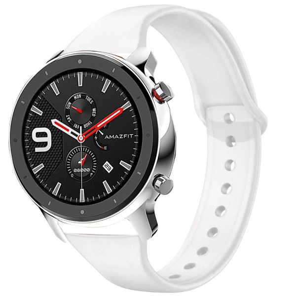 imoshion Bracelet silicone Amazfit GTR - Blanc