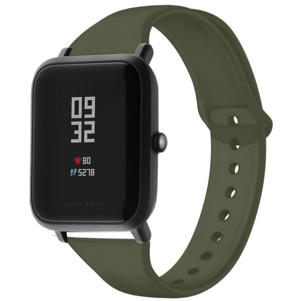 iMoshion Bracelet silicone Amazfit GTS / BIP - Vert foncé