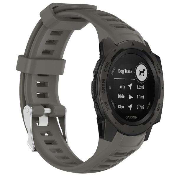 imoshion Bracelet silicone le Garmin Instinct - Gris