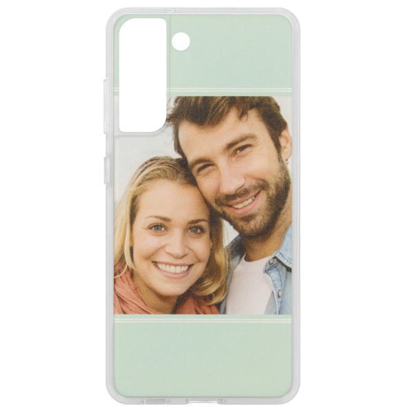 Concevez votre propre coque en gel Samsung Galaxy S21 FE - Transparent