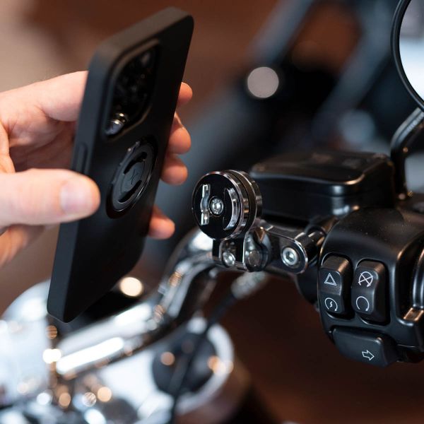 SP Connect Clutch Mount Pro - Support de téléphone pour moto / scooter - Chromé