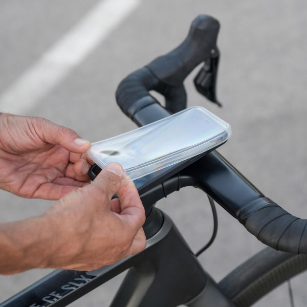 SP Connect Bike Bundle II - Support de téléphone pour vélo iPhone 14 Pro Max - Noir