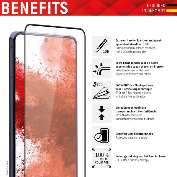 Displex Protection d'écran en verre trempé Real Glass Full Cover Samsung Galaxy A50 / A30s - Noir