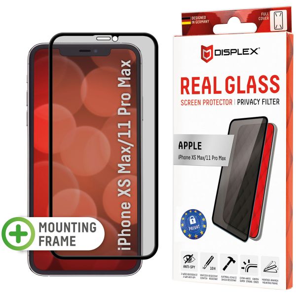 Displex Protection d'écran en verre trempé Privacy iPhone 11 Pro Max / Xs Max