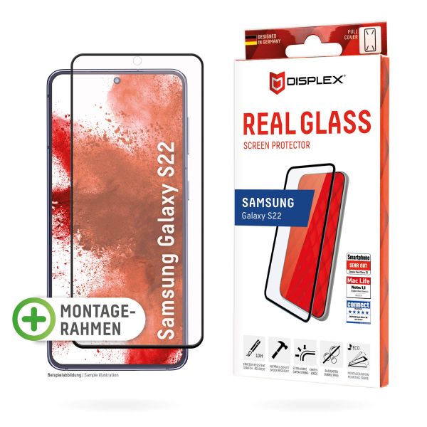 Displex Protection d'écran en verre trempé Real Glass Full Cover Samsung Galaxy S22