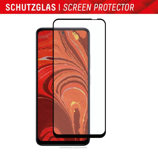 Displex Protection d'écran en verre trempé Real Glass Full Cover Xiaomi Redmi Note 12 - Transparent