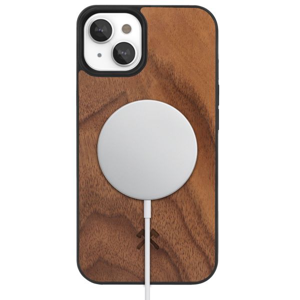 Woodcessories Coque Bumper MagSafe iPhone 14 - Walnut