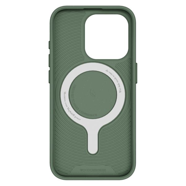 Woodcessories Coque Bio MagSafe iPhone 15 Pro Max - Midnight Green