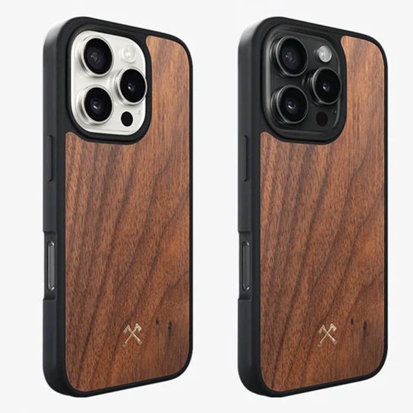 Woodcessories Coque Bumper MagSafe iPhone 16 Pro Max - Walnut