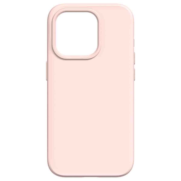 RhinoShield ﻿Coque SolidSuit MagSafe iPhone 15 Pro - Classic Blush Pink