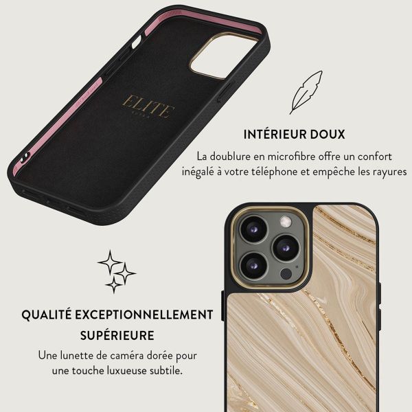 Burga Coque Elite Gold iPhone 14 Pro - Full Glam