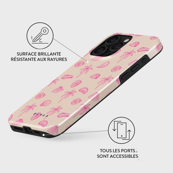 Burga Coque arrière Tough iPhone 15 Pro - Beach Please