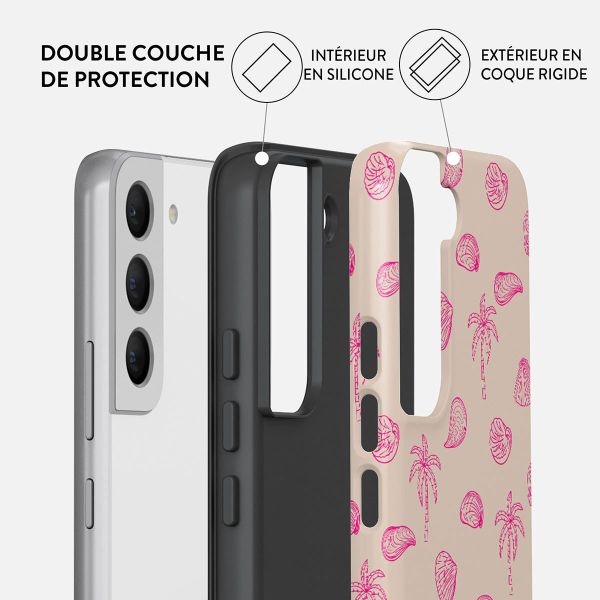 Burga Coque arrière Tough Samsung Galaxy S22 - Beach Please