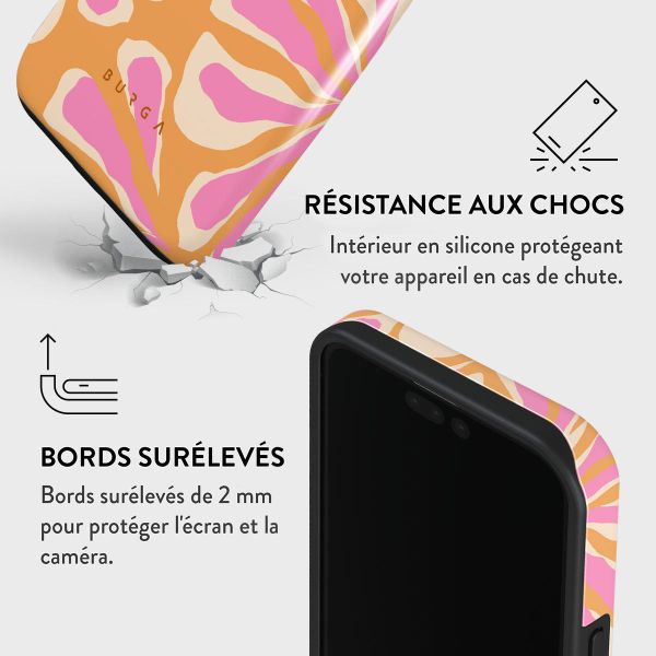 Burga Coque arrière Tough iPhone 15 Pro - Aloha