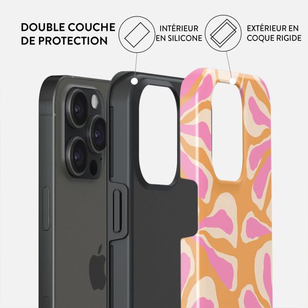 Burga Coque arrière Tough iPhone 15 Pro Max - Aloha