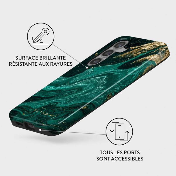 Burga Coque arrière Tough Samsung Galaxy S24 Plus - Emerald Pool