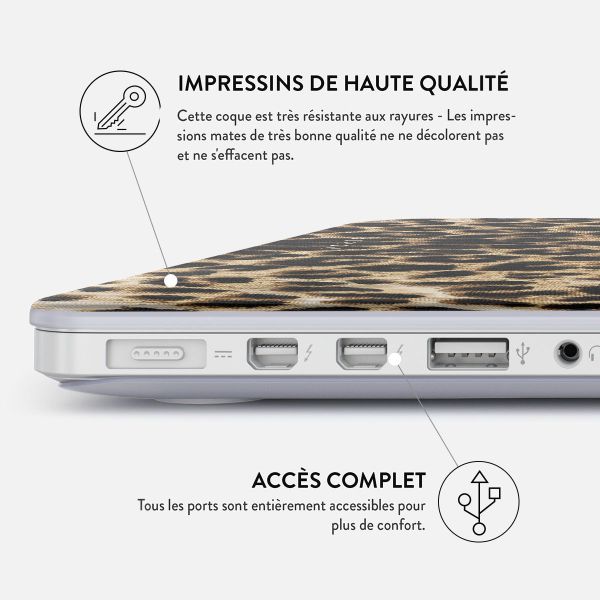 Burga Coque Rigide MacBook Air 13 pouces (2022) / Air 13 pouces (2024) M3 chip - A2681 / A3113 - Player