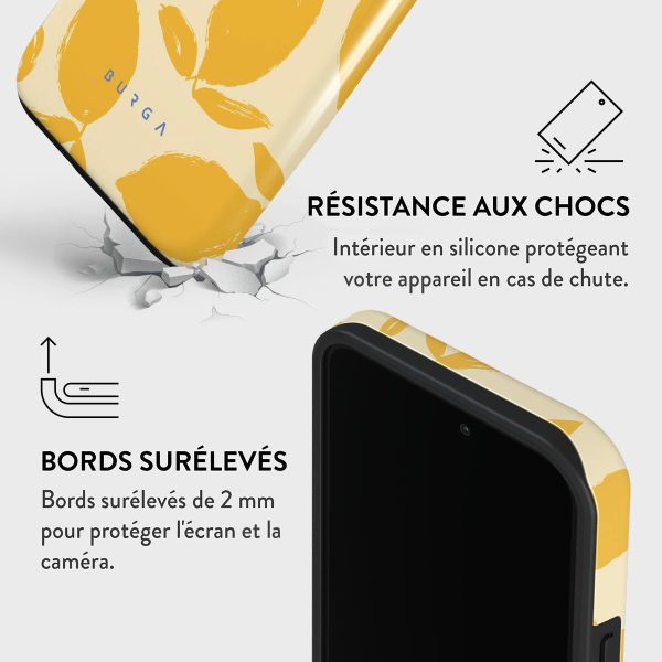 Burga Coque arrière Tough iPhone 14 Pro - Lemon Tart