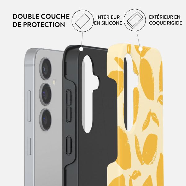 Burga Coque arrière Tough Samsung Galaxy S24 - Lemon Tart