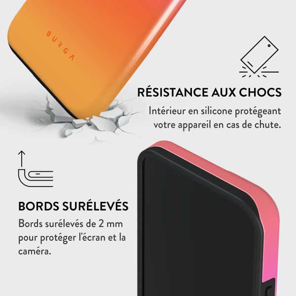 Burga Coque arrière Tough iPhone 15 - Sunset Club