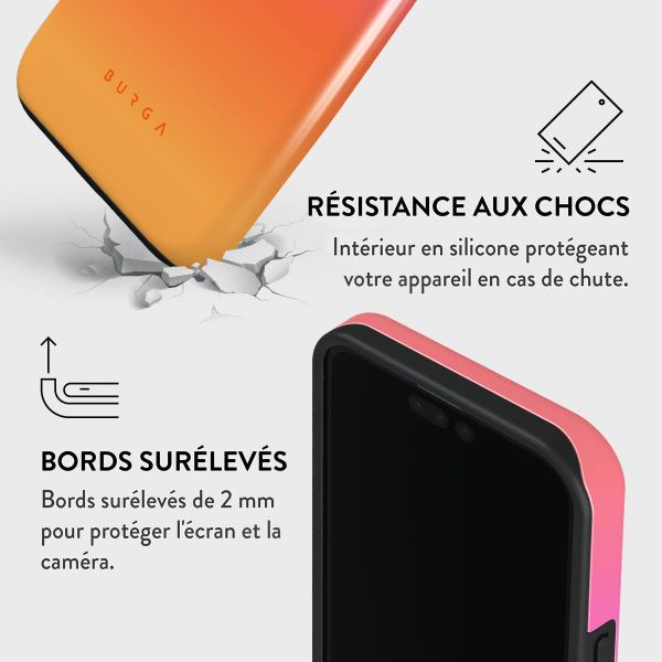 Burga Coque arrière Tough iPhone 15 Pro - Sunset Club