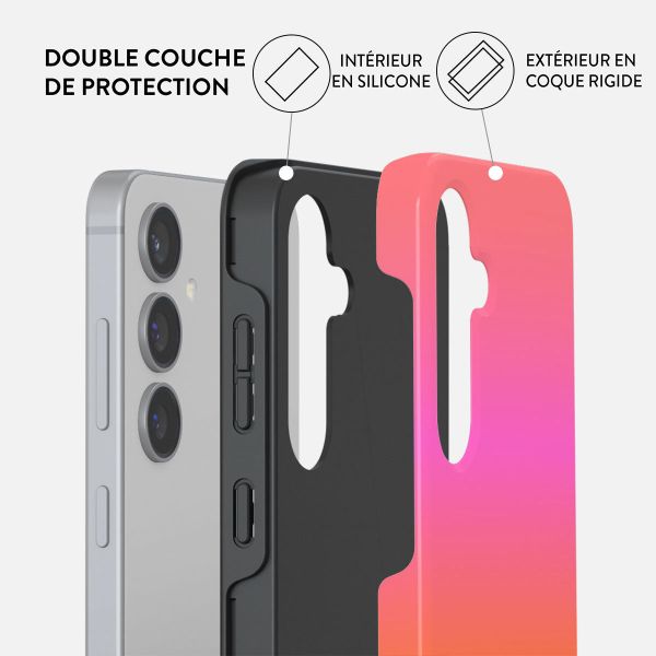 Burga Coque arrière Tough Samsung Galaxy S24 - Sunset Club