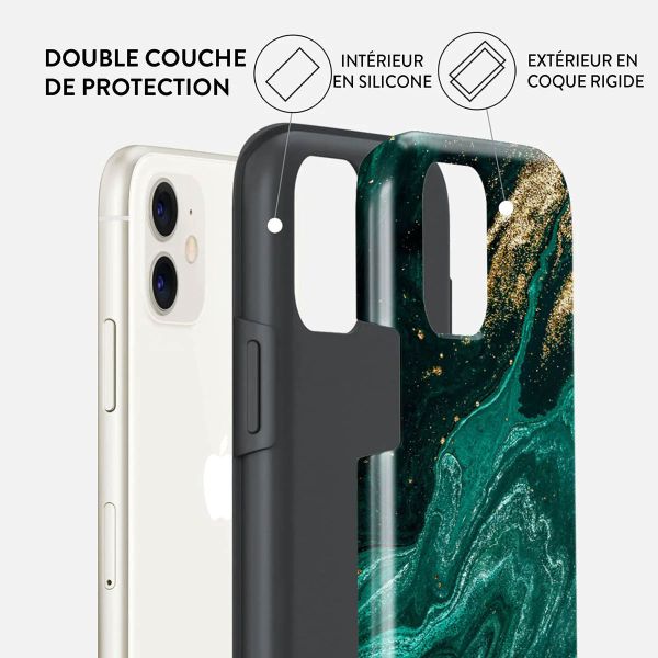 Burga Coque arrière Tough iPhone 11 - Emerald Pool