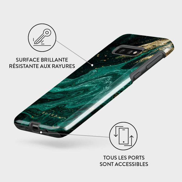 Burga Coque arrière Tough Samsung Galaxy S10 - Emerald Pool