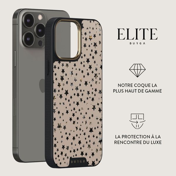 Burga Coque Elite Gold iPhone 14 Pro - Sparkling Tiara