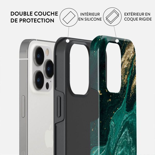 Burga Coque Tough MagSafe iPhone 13 Pro - Emerald Pool