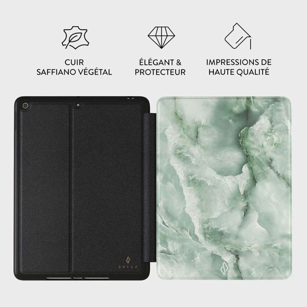 Burga Coque tablette iPad 9 (2021) 10.2 pouces / iPad 8 (2020) 10.2 pouces / iPad 7 (2019) 10.2 pouces - Pistachio Cheesecake